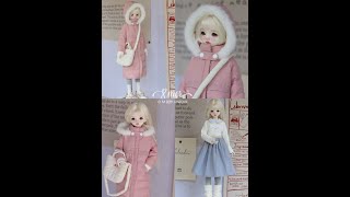 BJD Doll clothes Pattern- Cloud