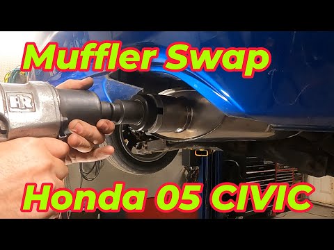 Installing Borla muffler