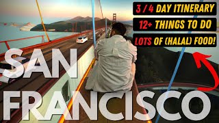 SAN FRANCISCO Travel Guide┃Muslim Friendly Guide (HALAL Palestinian food, adventures & culture!)