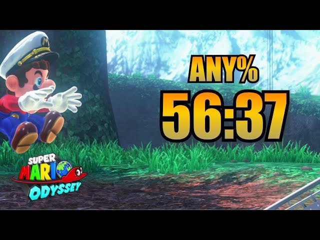 Former WR] Super Mario Odyssey Any% Speedrun in 56:55 (FIRST 56