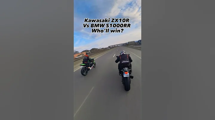 BMW S1000RR VS New Kawasaki Zx10R 2023… | Amazing race #shorts #ytshorts #bmws1000rr #kawasakizx10rr