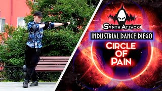 ☮️💥INDUSTRIAL DANCE Diego /♫ SynthAttack - Circle of pain (subtitles)