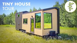 Smart Tiny House with Drop-Floor Loft & Loads of Clever Storage - FULL TOUR