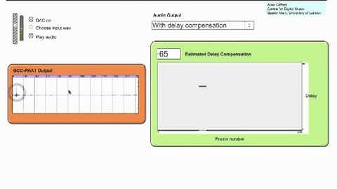 Comb filter reduction of real recordings using time delay estimation