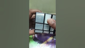 how to make dot pattern in mirror cube