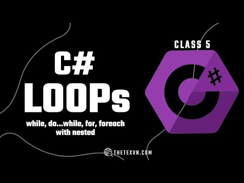 C# - Loops in one video | C# Tutorial Class 5 in اردو/हिन्दी
