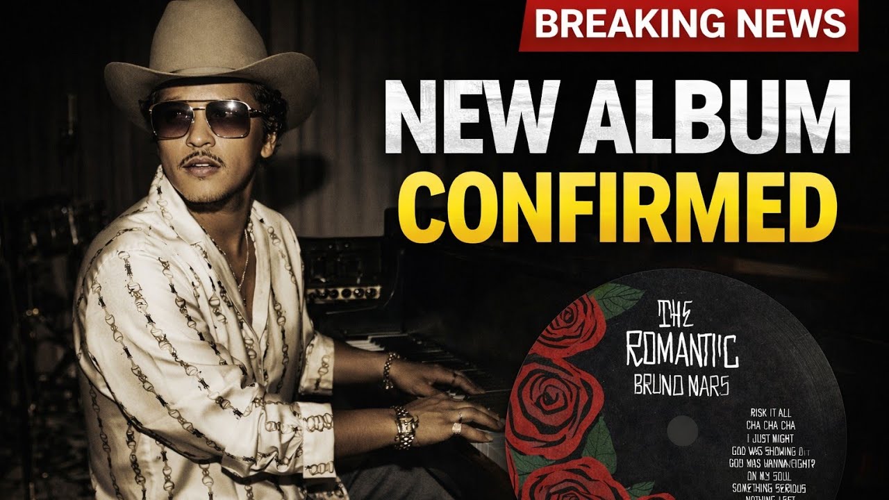 Bruno Mars Announces “The Romantic” — Full Tracklist Revealed