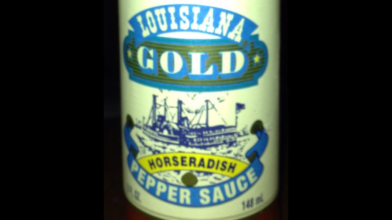 Hot Sauce Review Louisiana Gold Horseradish Pepper Sauce YouTube