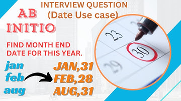 Tricky Date Use case🤔 - Abinitio Interview Question
