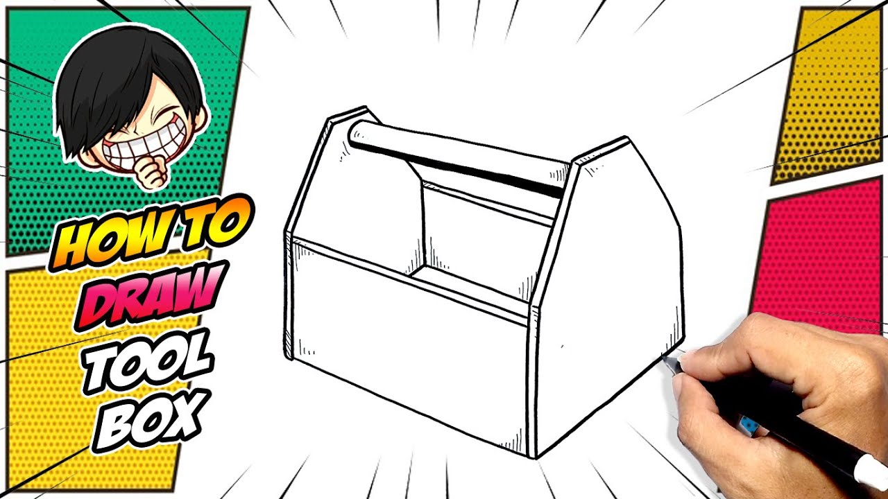 How to draw Tool Box 