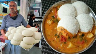 दुकान वाले से सीखो सॉफ़्ट फुली फुली इडली बनाना वो भी बिना सोडे के  IDLI RECIPE