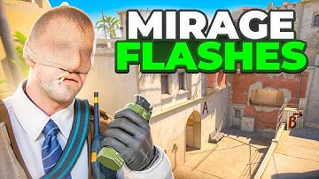 Must Know CS2 Mirage Flashes! (2025)