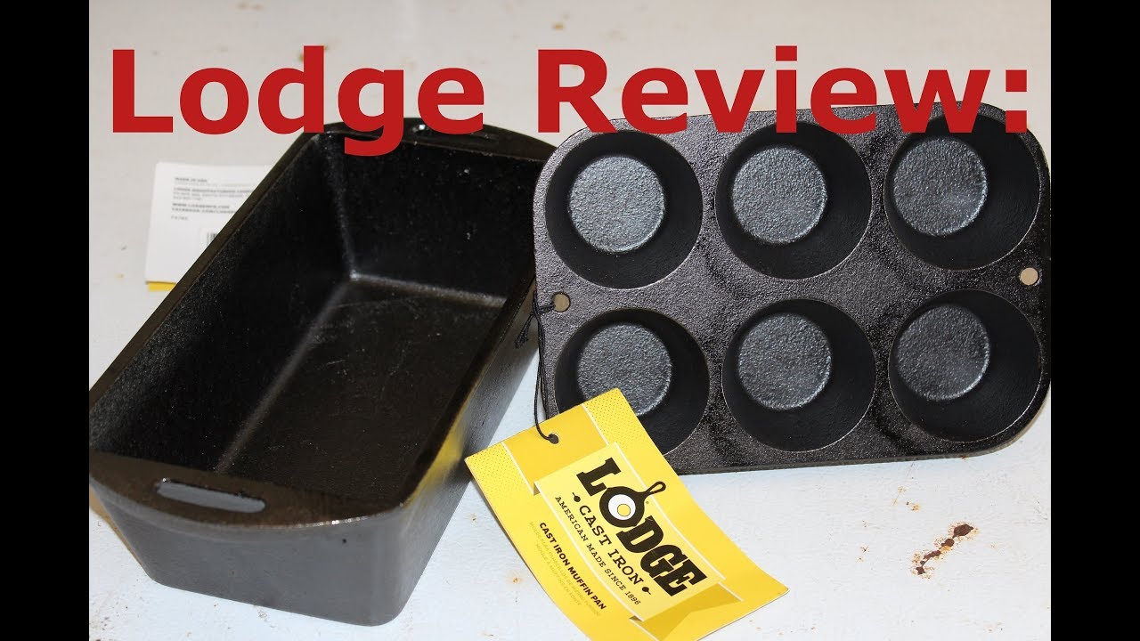 Review Lodge L5P3 Muffin and L4LP3 Loaf pans 