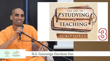 The Art of Learning Slokas - H.G. Gauranga Darshan Das - (Seminar part 3)