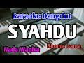 Sya.u  karaoke  nada wanita cewek  versi dangdut koplo  rhoma irama  live keyboard