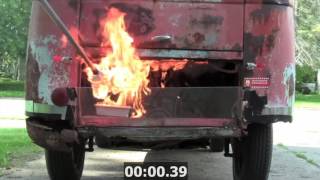 BlazeCut T Series Automatic Fire Suppression for VW Kombi