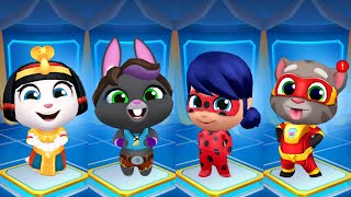 Tom Gold Run Vs Tom Hero Dash - Miraculous ladybug - Cleo Angela - Tom - Desert Becca screenshot 1