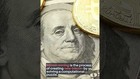 What Is Bitcoin Mining? | How Does Bitcoin Mining Work? Btc Work #Shorts