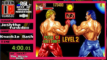 The Coin-Op Classic [011] - Knuckle Bash (1cc attempt) by joshthefunkdoc