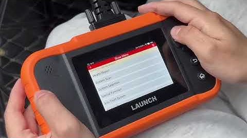 LAUNCH Creader Elite 2.0 BBA: Turn off BMW headlight cleaning