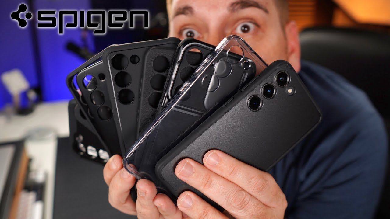  Spigen Tough Armor Designed for Galaxy S23 Case (2023) -  Gunmetal : Cell Phones & Accessories