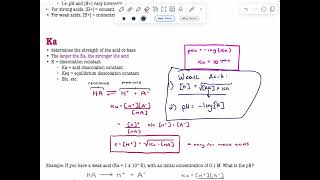 (Biochem 1) Acids, Bases, pH, Buffers, and example problems