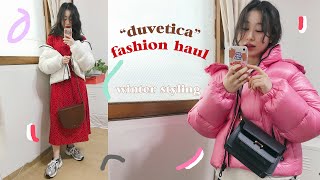 DUVETICA FASHION HAUL  듀베티카 명품패딩 하울 & 겨울 스타일링