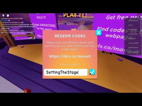 Roblox Island Of Move Roblox Build It Play It All Codes Code In Info Youtube - roblox island of move new codes