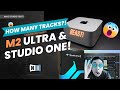 Mac studio m2 ultra and studio one with kontakt music production performance test