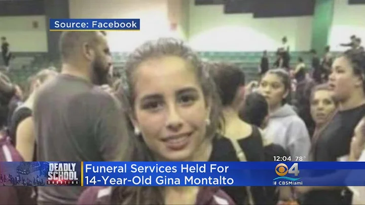 Memorial Service For School Shooting Victim Gina M...