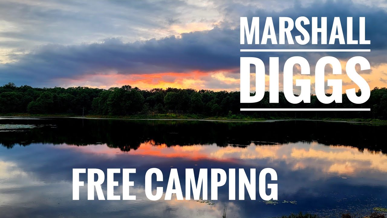 Free Camping in Missouri Marshall Diggs Conservation area YouTube
