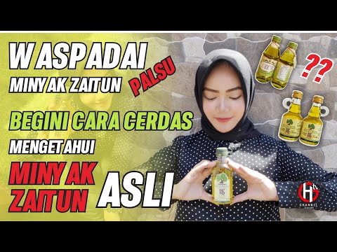 Waspadai Minyak Zaitun Palsu, Begini Cara Cerdas Mengetahui Minyak Zaitun Asli