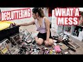 ORGANIZE And DECLUTTER My BEAUTY ROOM! OMG