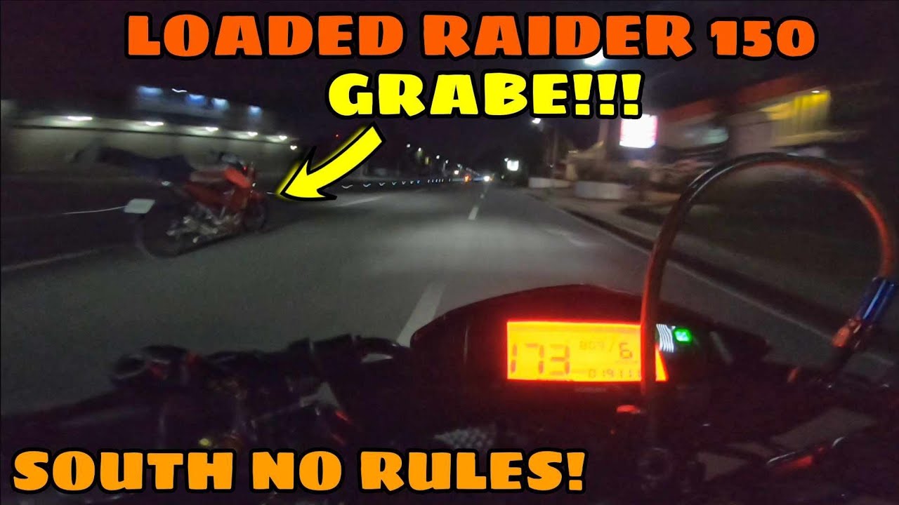 195cc napalaban sa loaded || Raider 150 fi || - YouTube