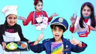 Kids want Learn Importance of Different Professions in Helping Others Story with Ashu and Katy Cutie