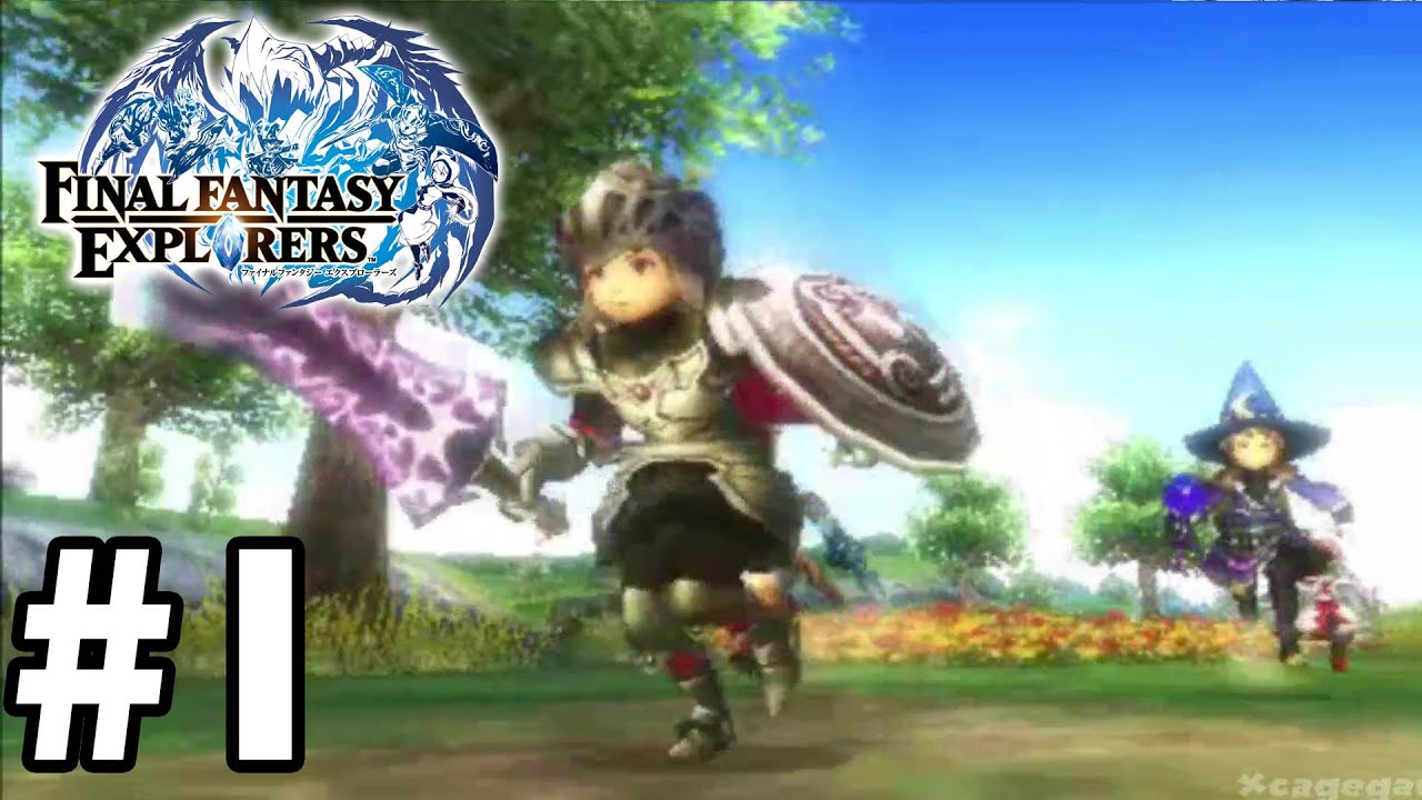Final Fantasy Explorers ( English ) - FIRST 30 Minutes - Gameplay  Walkthrough Part 1 [ 3DS ] - YouTube