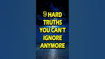 9 Brutal Life Truths You Only Learn the Hard Way #stoicism #motivation