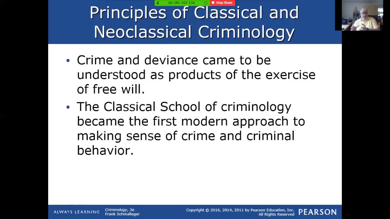 neoclassical criminology essay