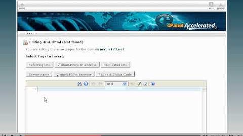How to create custom error pages in cPanel - 4GoodHosting Support