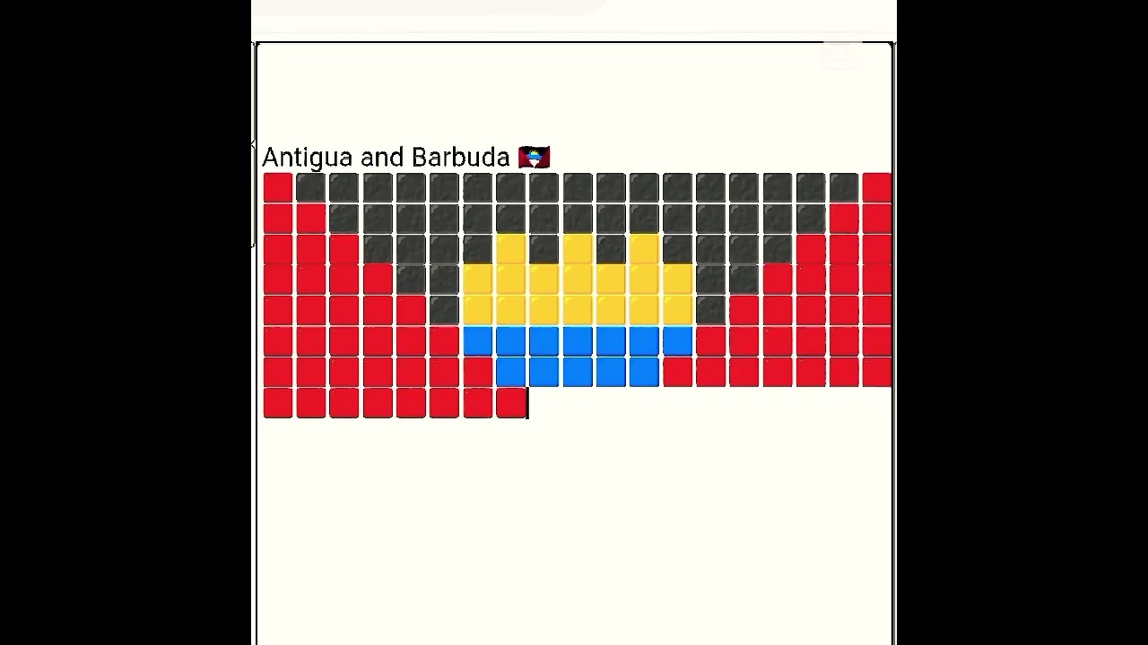 Flag of Antigua and Barbuda 🇦🇬 