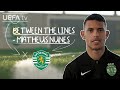 Did SPORTING CP's MATHEUS NUNES get nervous when meeting Cristiano Ronaldo? | BETWEEN THE LINES