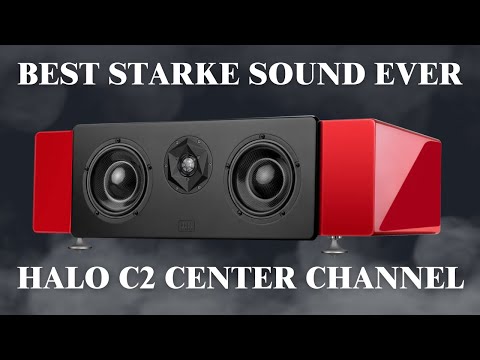 The Most Beautiful Speakers Ever? Starke Sound Halo C2 Center Channel - Part 1