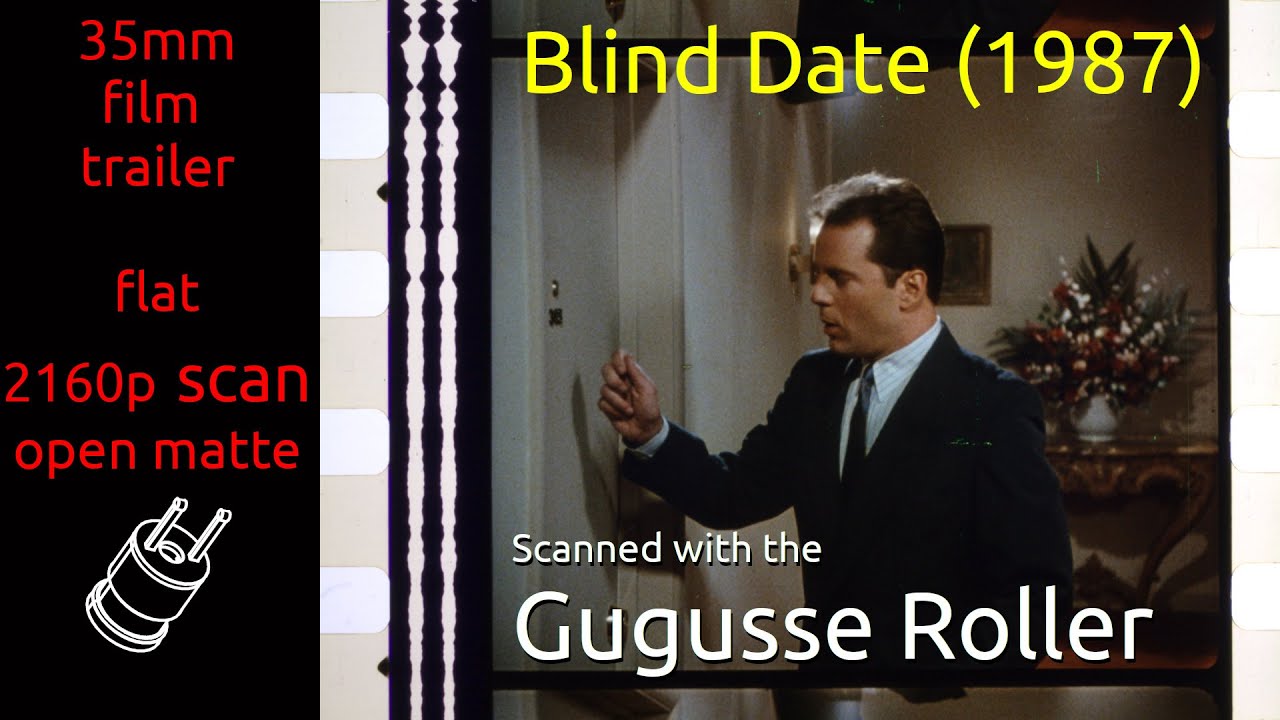 Blind Date (1987) 35mm film trailer, flat open matte, 2160p YouTube