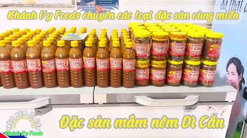 Mắm nêm Dì Cẩn