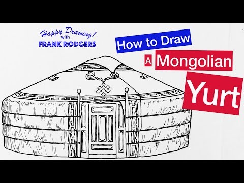 Vídeo: Como Desenhar Uma Yurt