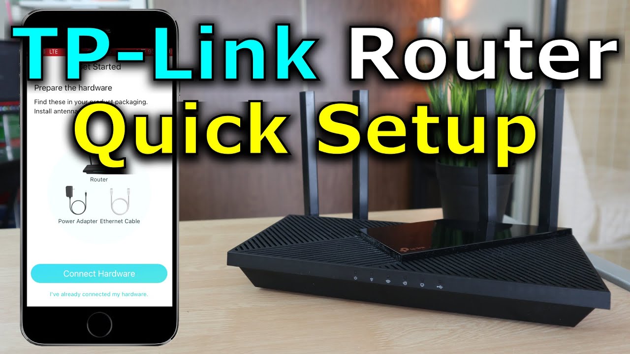 TP-Link Router quick setup step by step