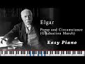 ELGAR - Land of Hope and Glory (Graduation March) for piano (from Pomp and Circumstance March No. 1)