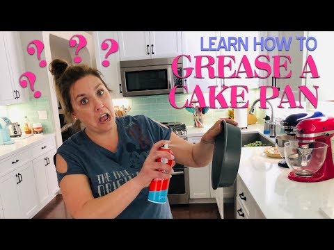 Learn How to Grease a Pan for cake or any recipe! - Crazy for Crust