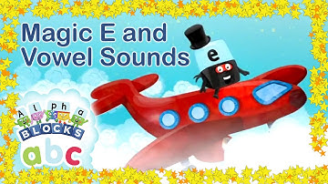 @officialalphablocks - Magic E and Vowel Sounds | Back to School | Phonics | Learn to Read