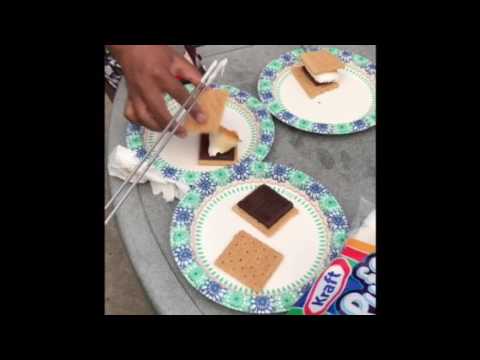 How to make S'mores with a Charcoal Grill